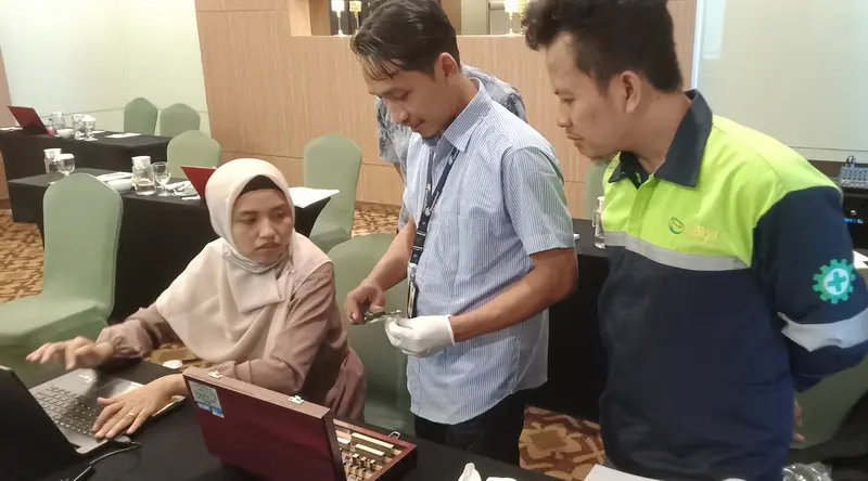 Training Kalibrasi dan Pengukuran Ketidakpastian Suhu, Massa, Dimensi di Alana Hotel Surabaya